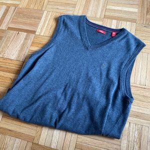 IZOD Vintage Grey Sweater Vest